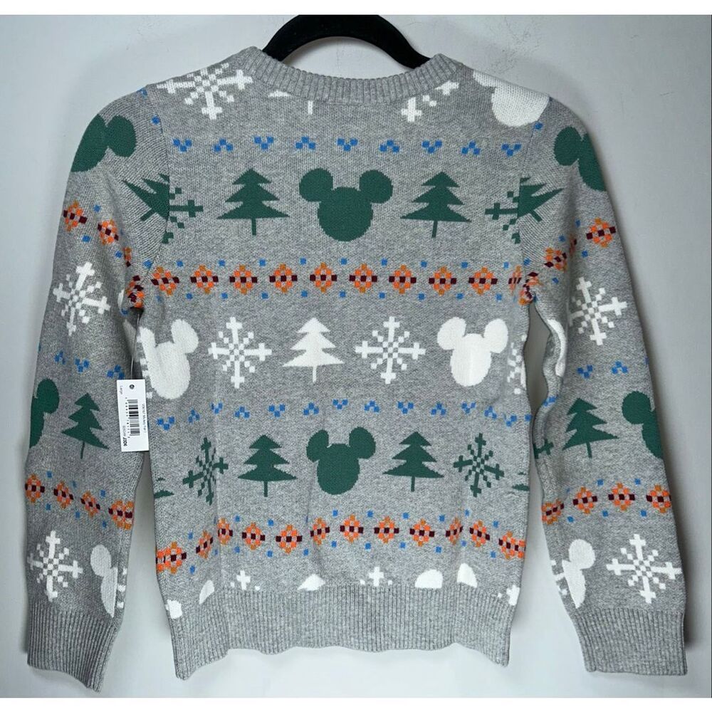 Disney Mickey Mouse crewneck sweater size youth large - Picture 2 of 4